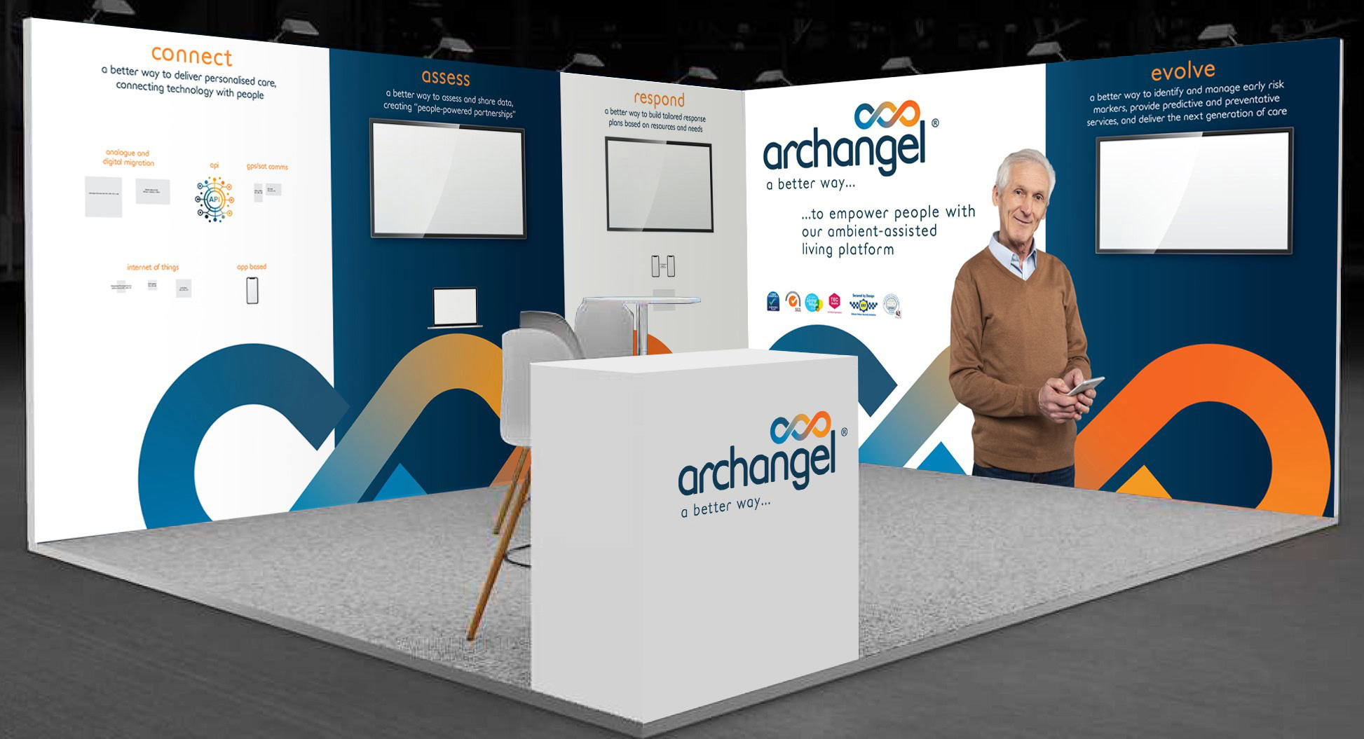 conference stand for Archangel